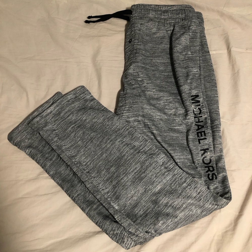 Michael Kors Loungewear, Grey Sweatpants, Medium, NEW with Tags, Button Fly